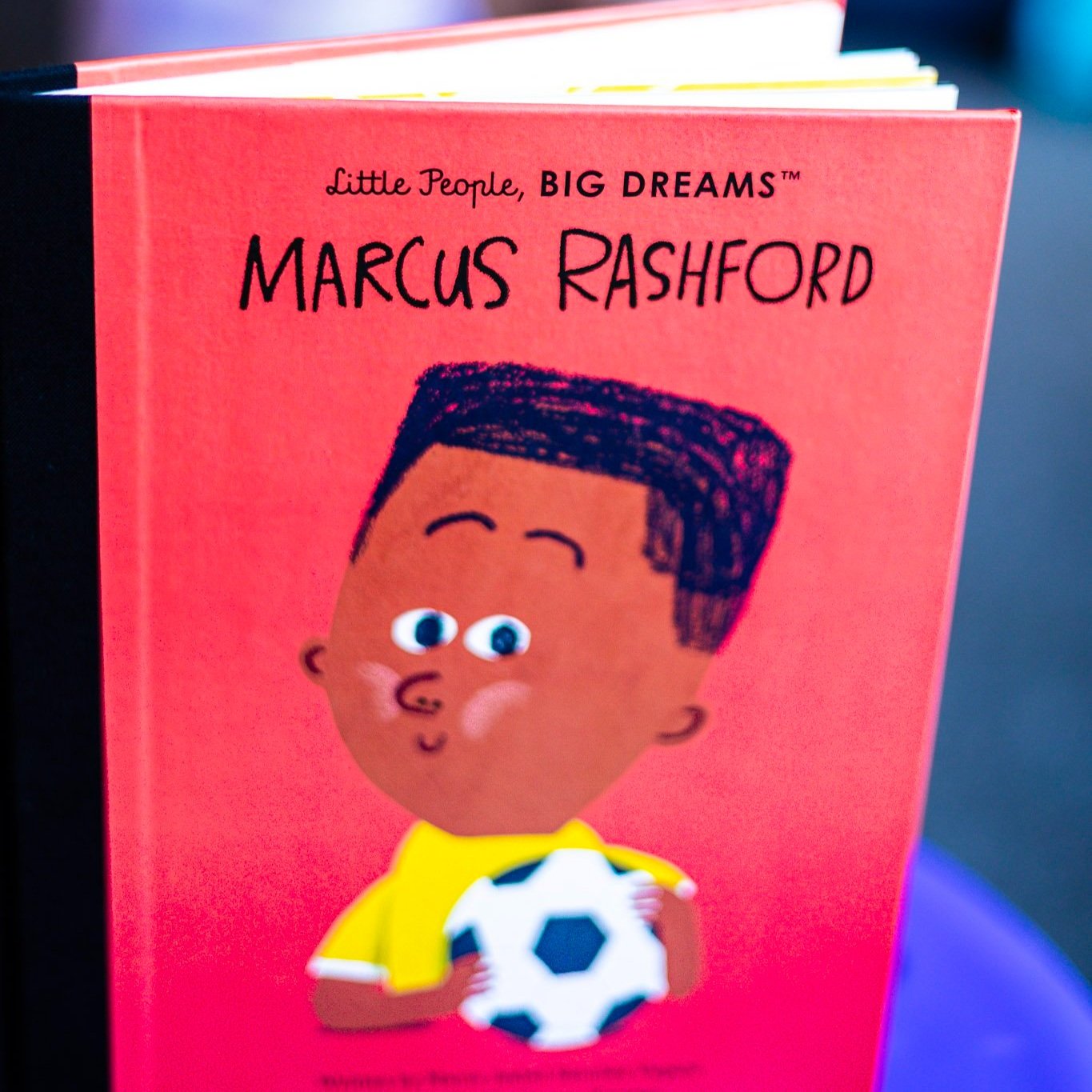 HERE Mindfulness with Misty's Angels Inspired by Marcus Rashford, Little People, Big Dreams