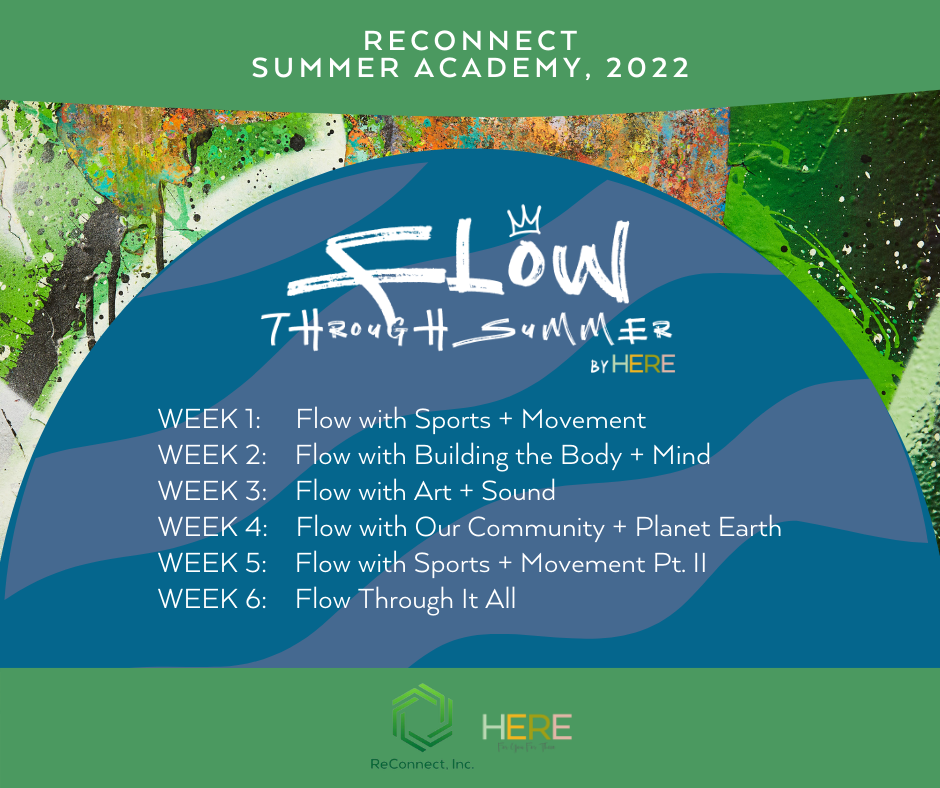 ReConnect Summer Academy Youth Triage Success Program With HERE