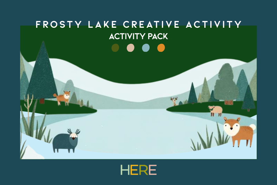 Frosty Lake Creative Mindfulness Activity For Kids