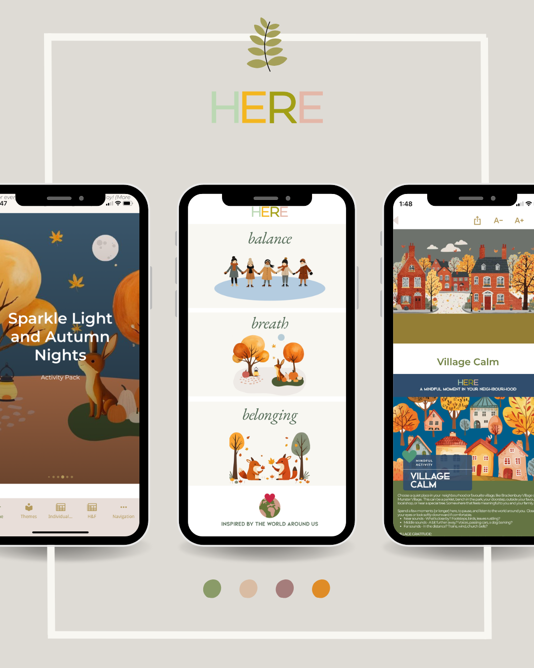 HERE Mindfulness Activities App For London Families