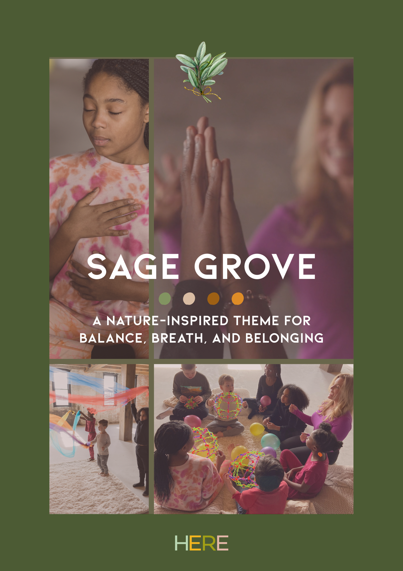 Sage Grove Mindfulness Workbook + Activities For Children and Teens