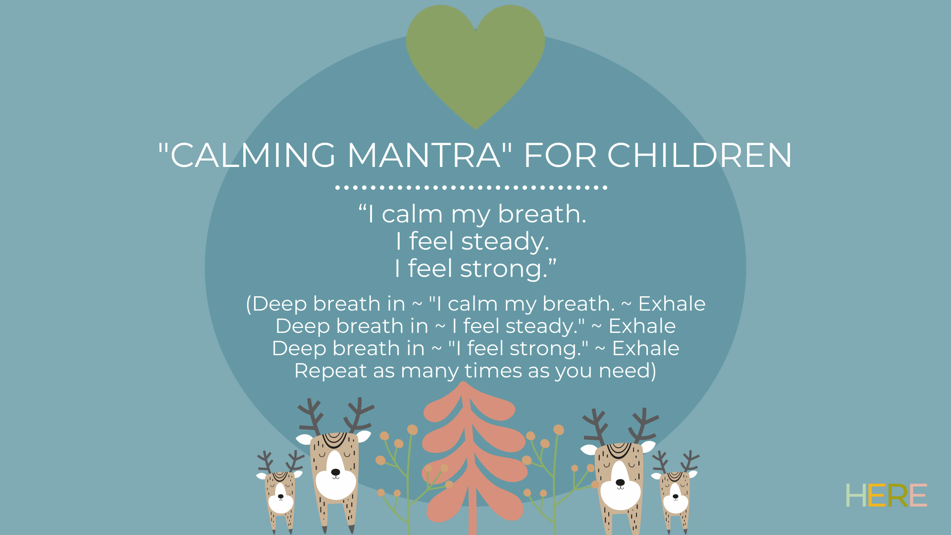 Calming mantra for children