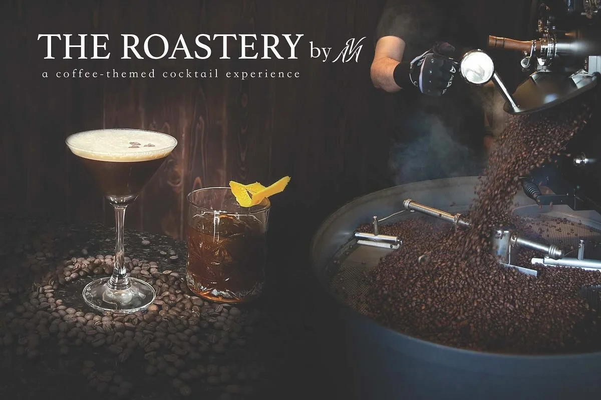 🎉 We are excited to announce the grand opening of The Roastery by Ava. 🍸Our espresso themed cocktail bar is now serving coffee-based cocktails crafted using premium coffee beans sourced from farms across the globe. 

We hope you will join us for ou