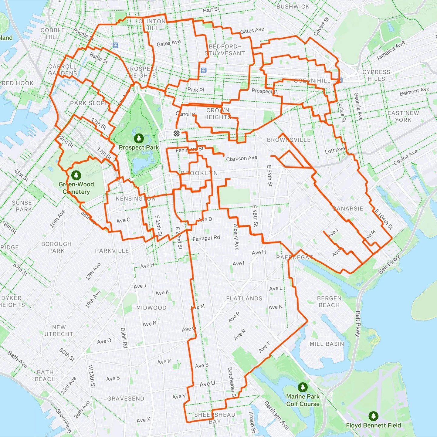 And we&rsquo;re back with the greatest username on Instagram @strava.artist 😎

Here we have a mighty fine looking ram created in Brooklyn measuring 150kms and rode over 2 days 🐏

Apparently a real challenge to plan it, ride it and just as important