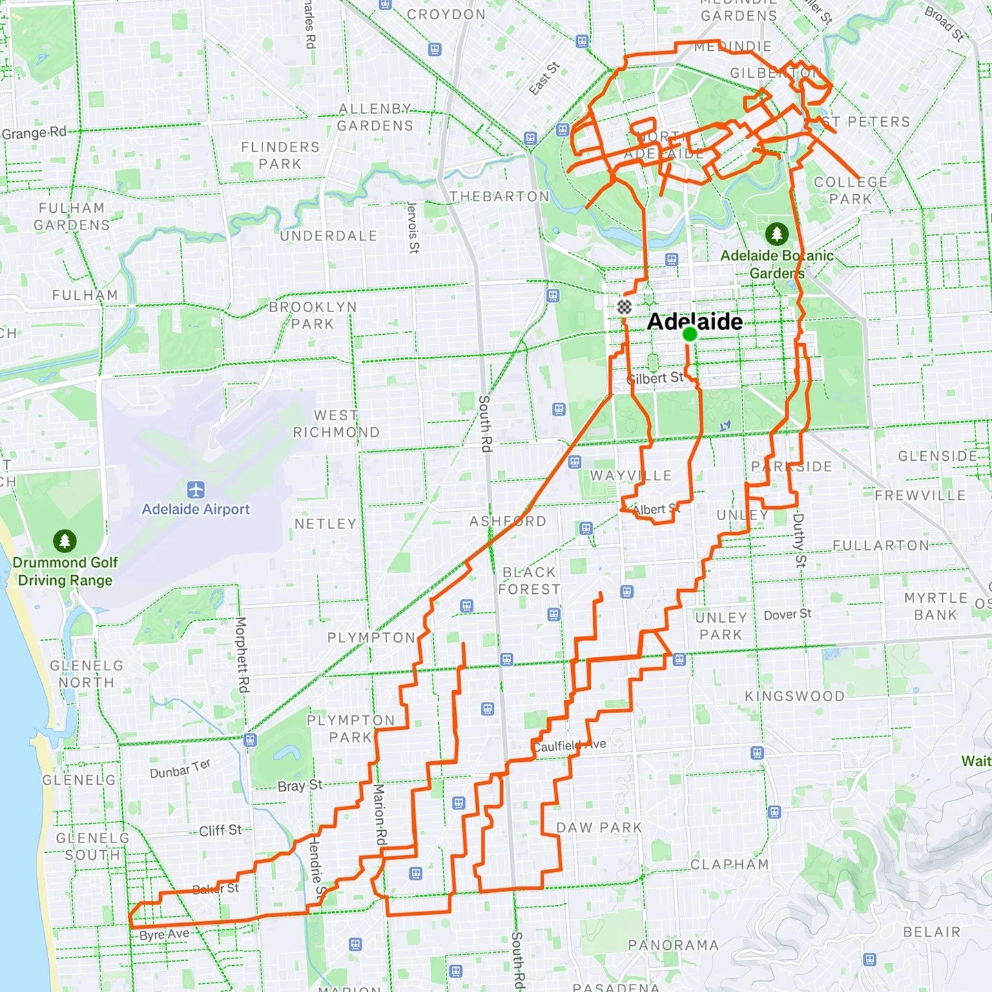 @seaotteraustralia, Australia&rsquo;s largest cycle festival and expo is next week with our very own @pete.the.r4bbit speaking at the summit about his Strava Art and what it means to him 😎 🇦🇺 🚴🏿&zwj;♀️

So it seemed only right that he sketched a