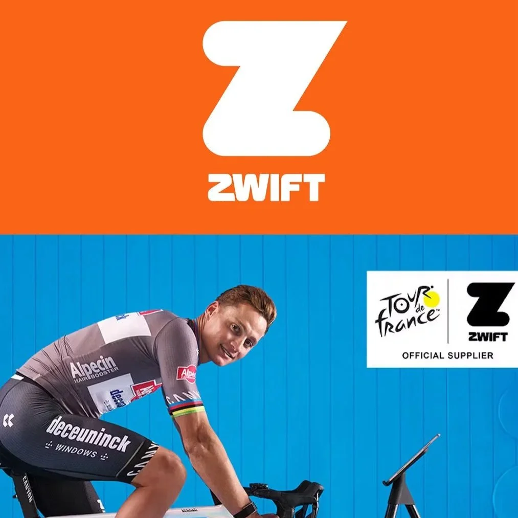 Train indoors for your outdoors Strava Art with Zwift!