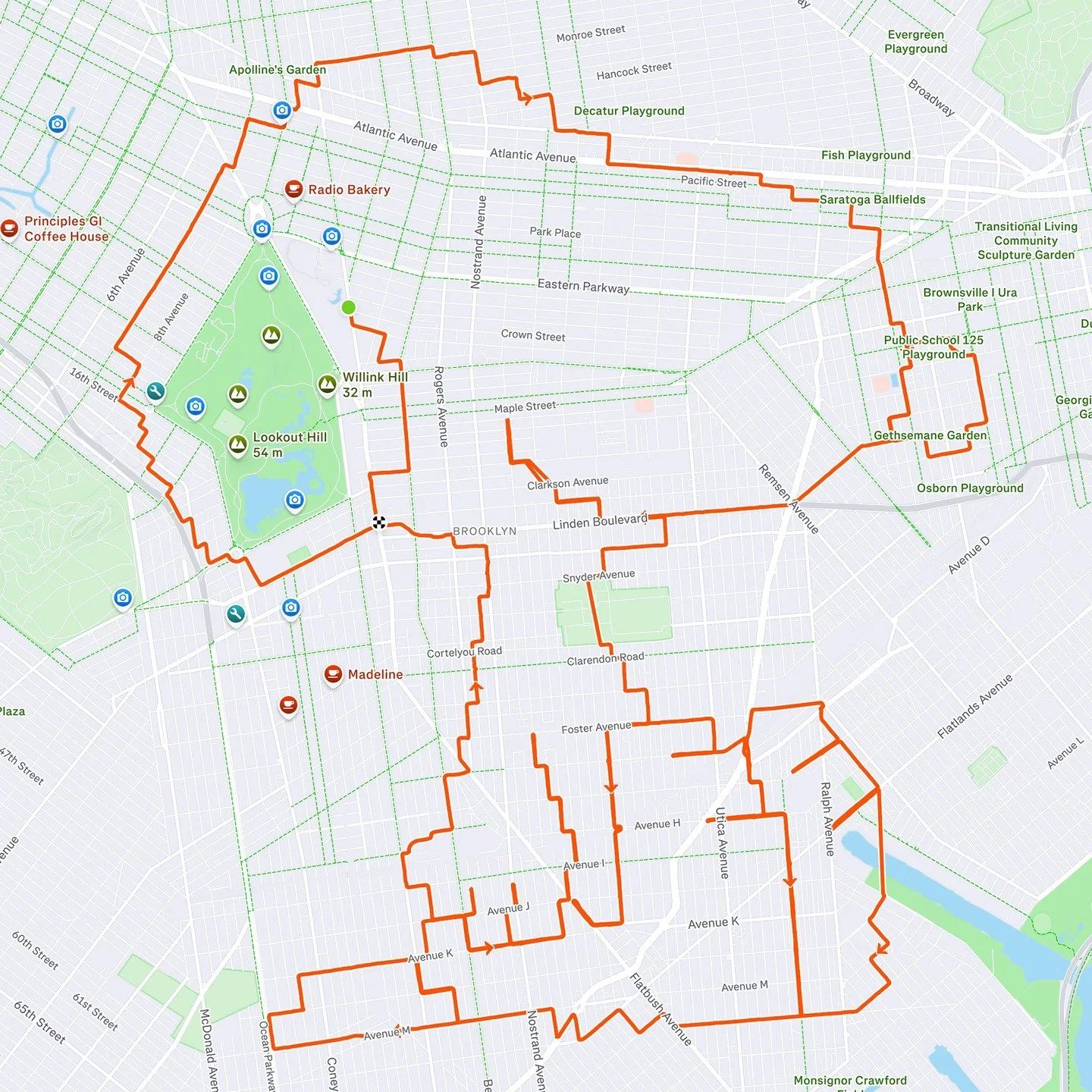 A very neat 64km Snoopy ridden by Jason Qiao in Brooklyn, NYC 🐾

https://www.strava.com/activities/16469078194

#strava #stravaart #stravart #gps #gpsart #stravaride #ride #snoopy #peanuts #brooklyn #newyork #newyorkcity #dog