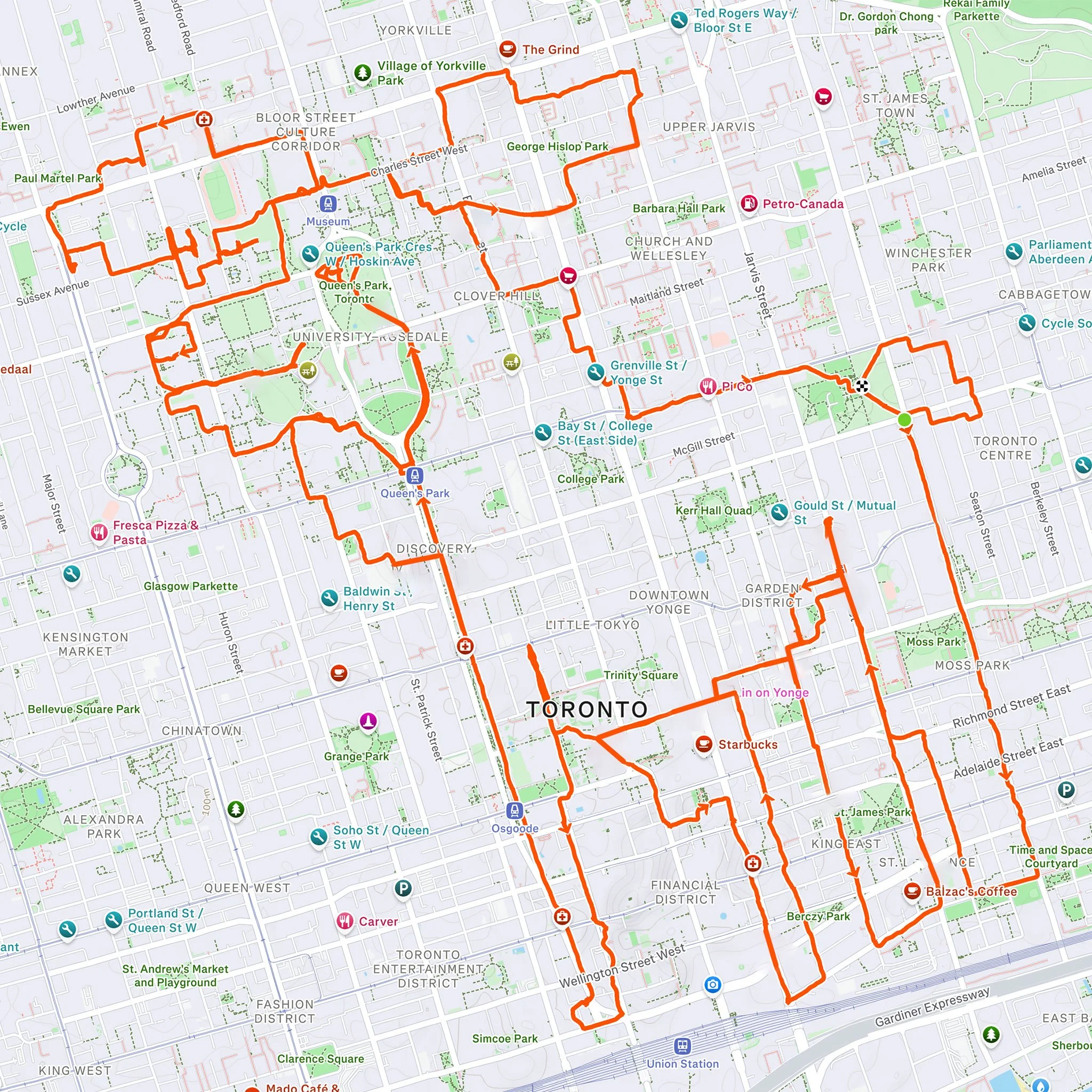 You wait ages for one moose... then three moosive efforts come along at the same time 🫎 🤷🏻&zwj;♂️

Our art is spread across the Americas and we start in Canada where you&rsquo;ll find the most moose. @tonietta13 rode 30kms around Toronto 🇨🇦

Hea