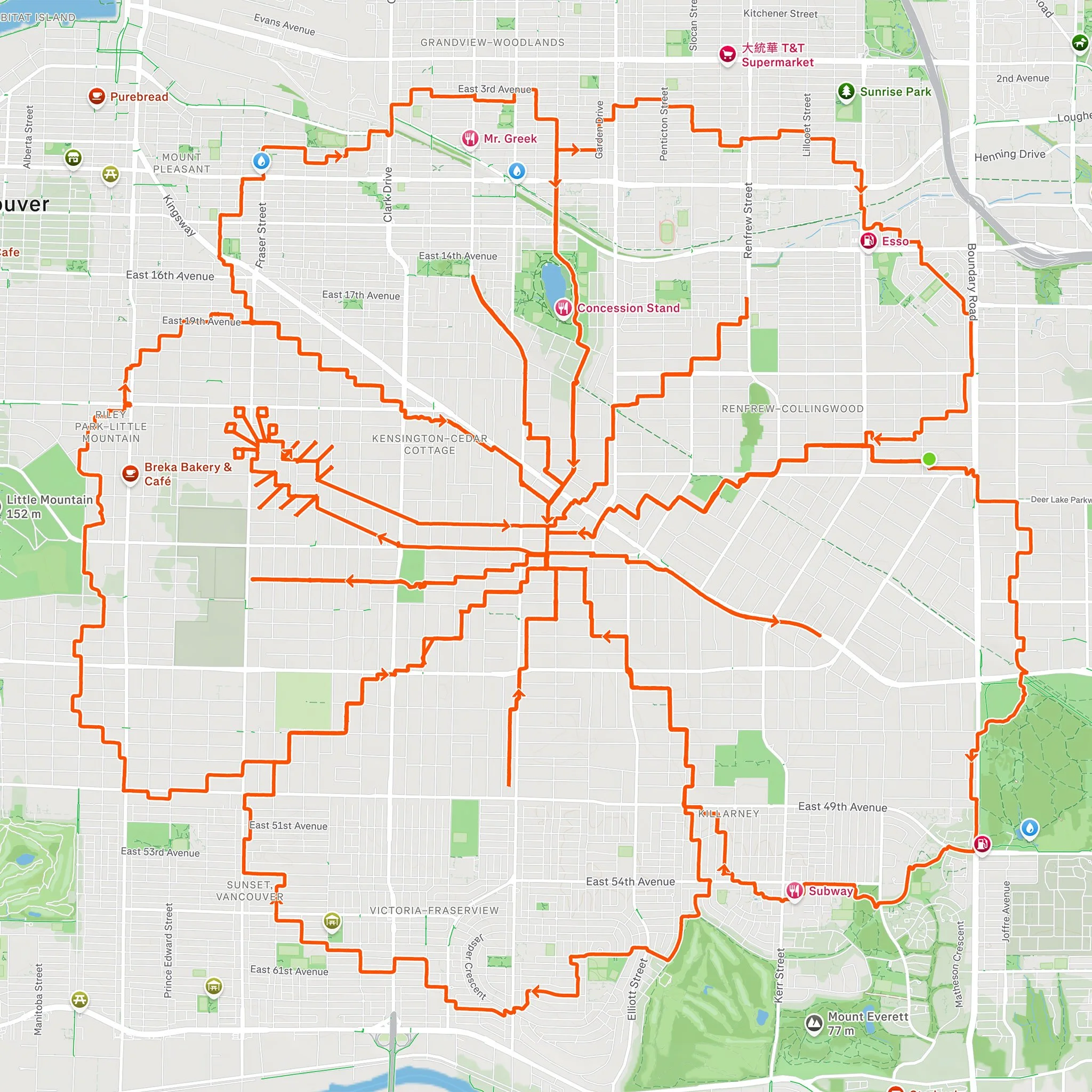For @strava.artist it&rsquo;s all in the detail 🤓 🔍

Not content with cycling a 100km hibiscus flower around Vancouver, Janine zoomed in and created a pistil, the reproductive part of a flower 🇨🇦 🌺

https://www.strava.com/activities/18966233294

