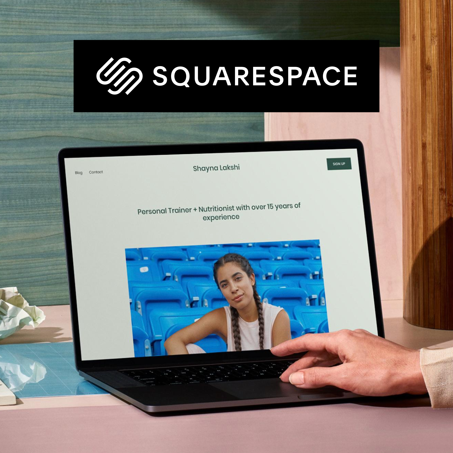 A website makes it real.