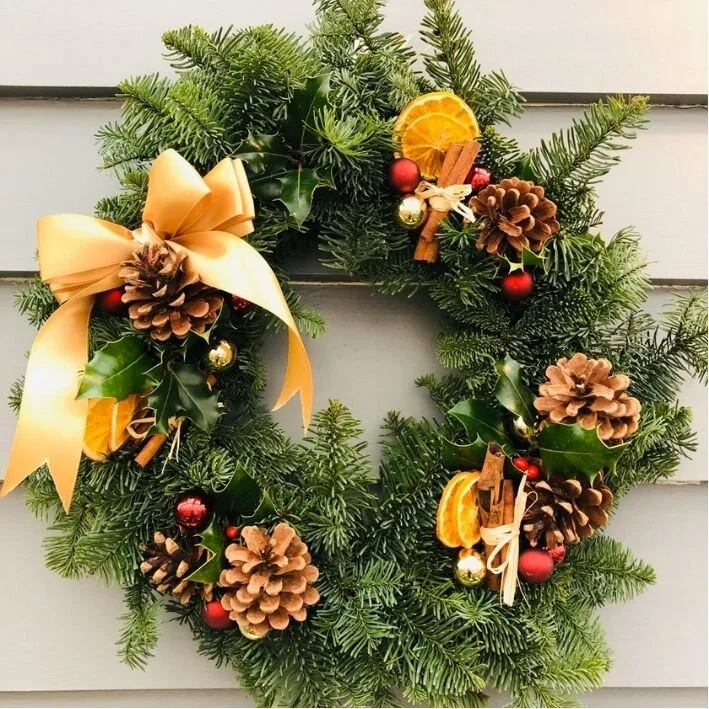 Download Christmas Wreath Workshop Leonardslee Lakes And Gardens PSD Mockup Templates