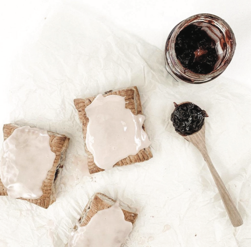 Fruit Pastry Squares (Sourdough Version)