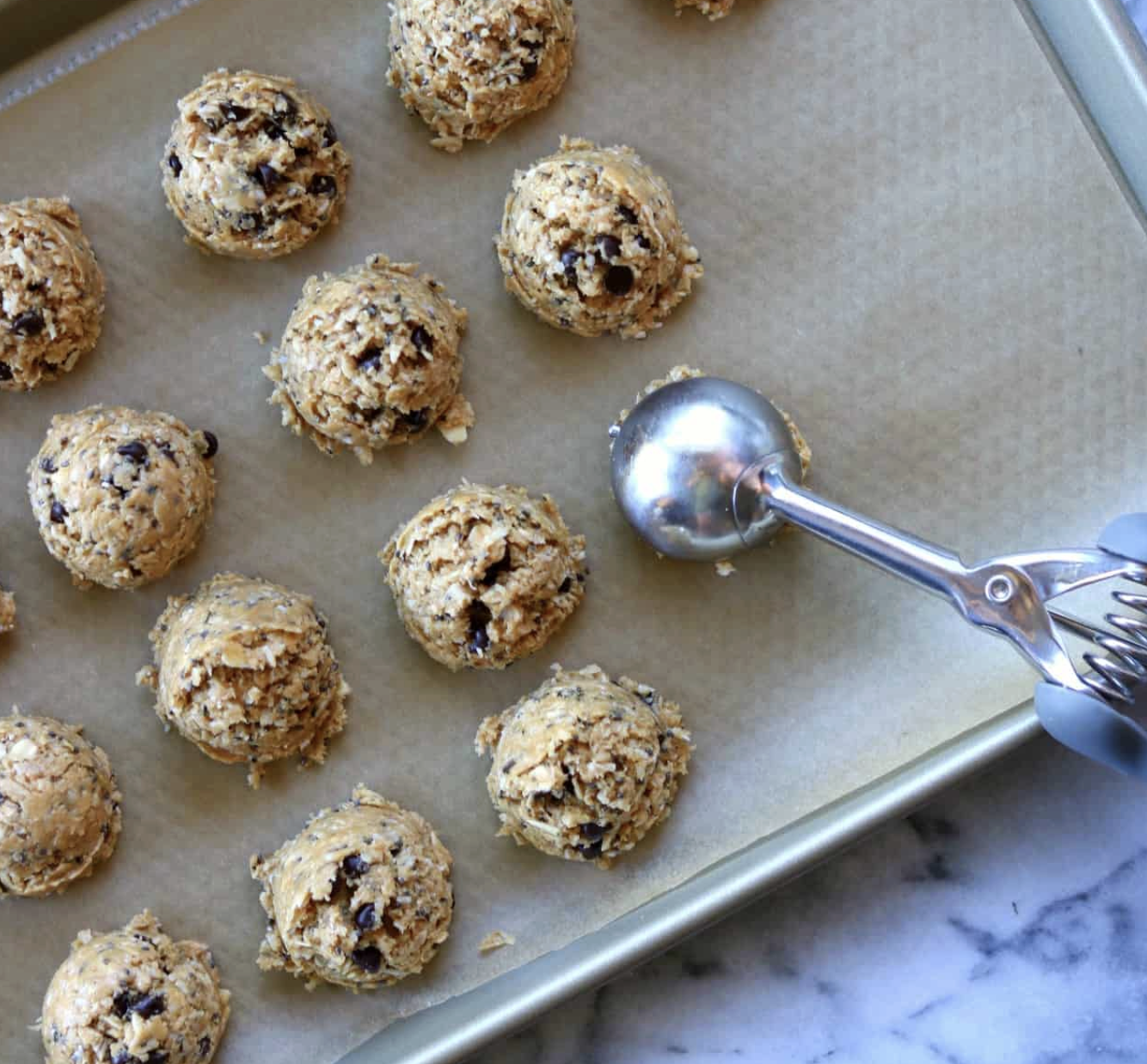 Chocolate Chip Peanut Butter (Protein) Ball