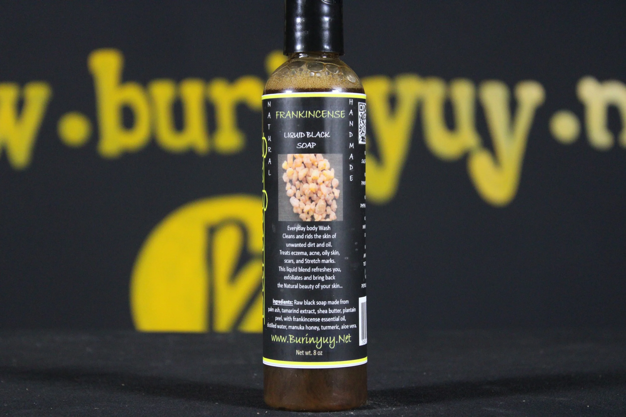 Frankincense Liquid Black Soap