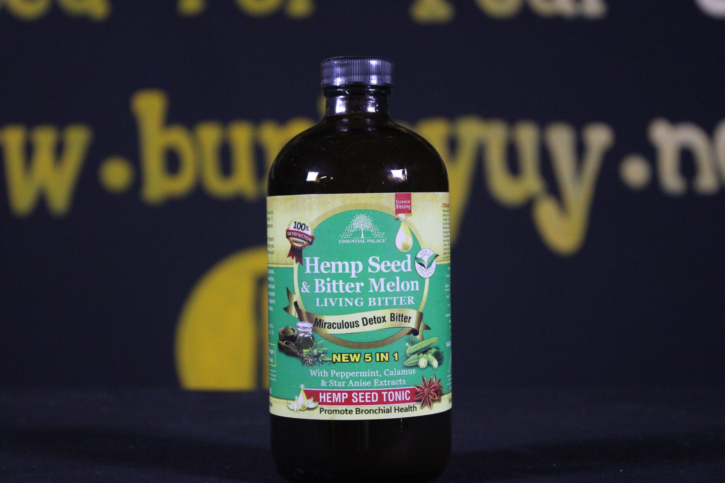 Hemp Seed and Bitter Melon Living Bitters