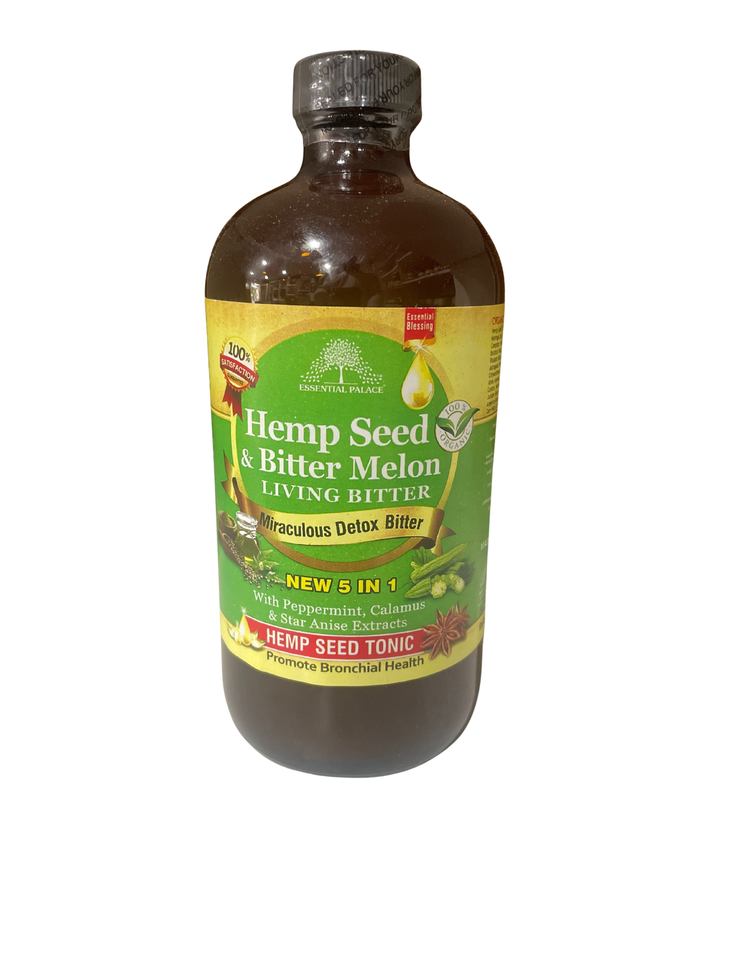 Hemp Seed and Bitter Melon Living Bitters
