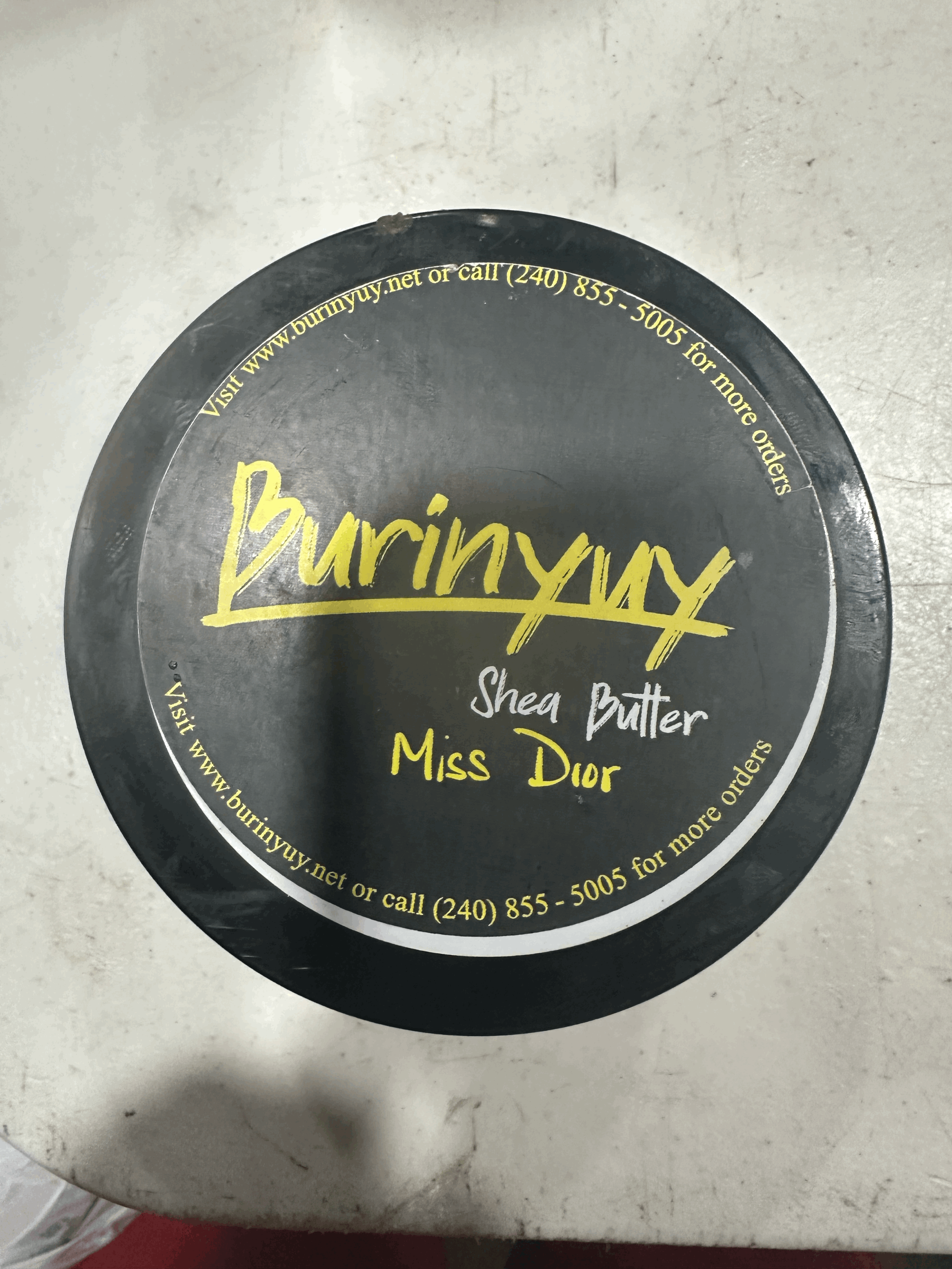 Miss Dior Shea butter