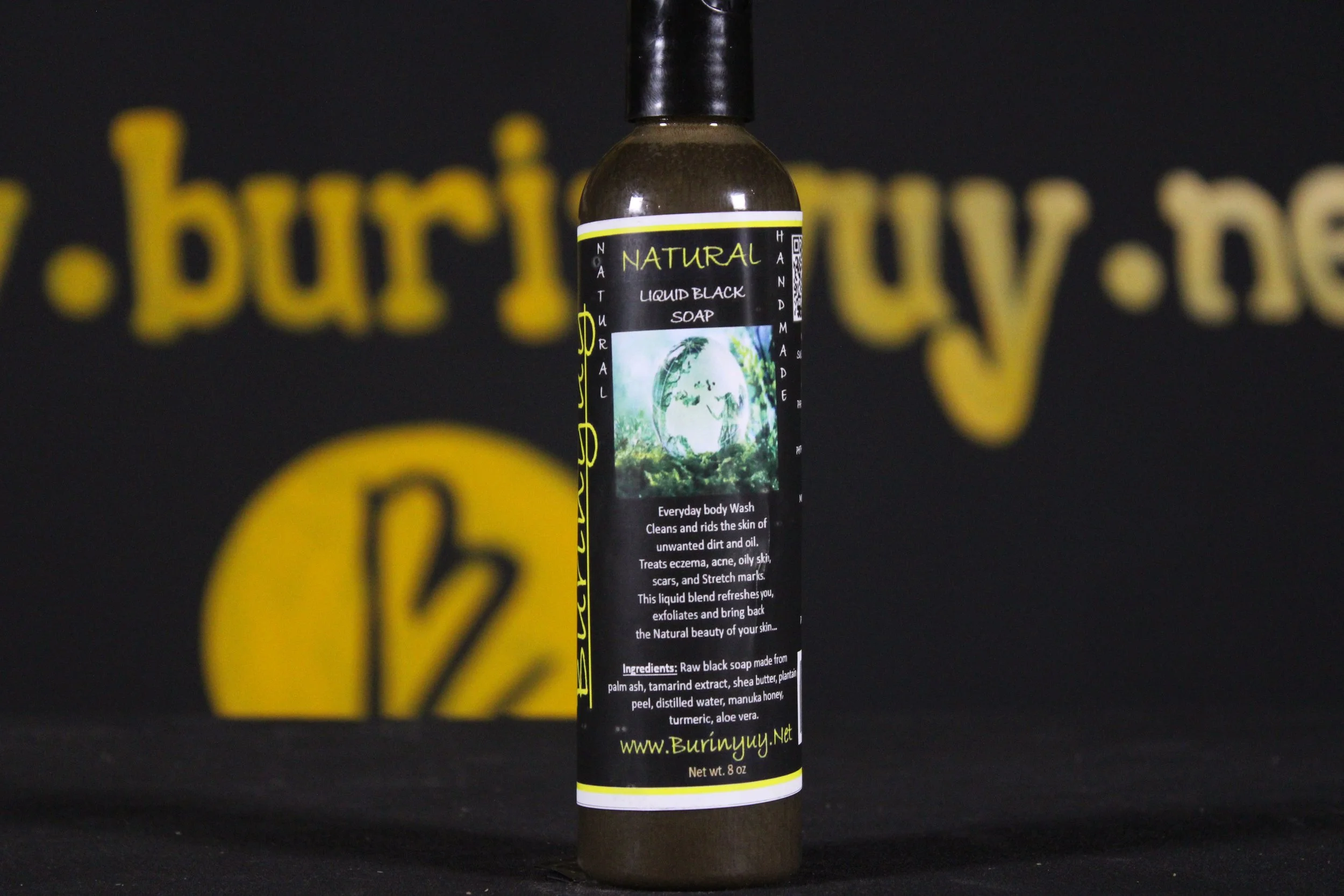 Natural Liquid Black Soap