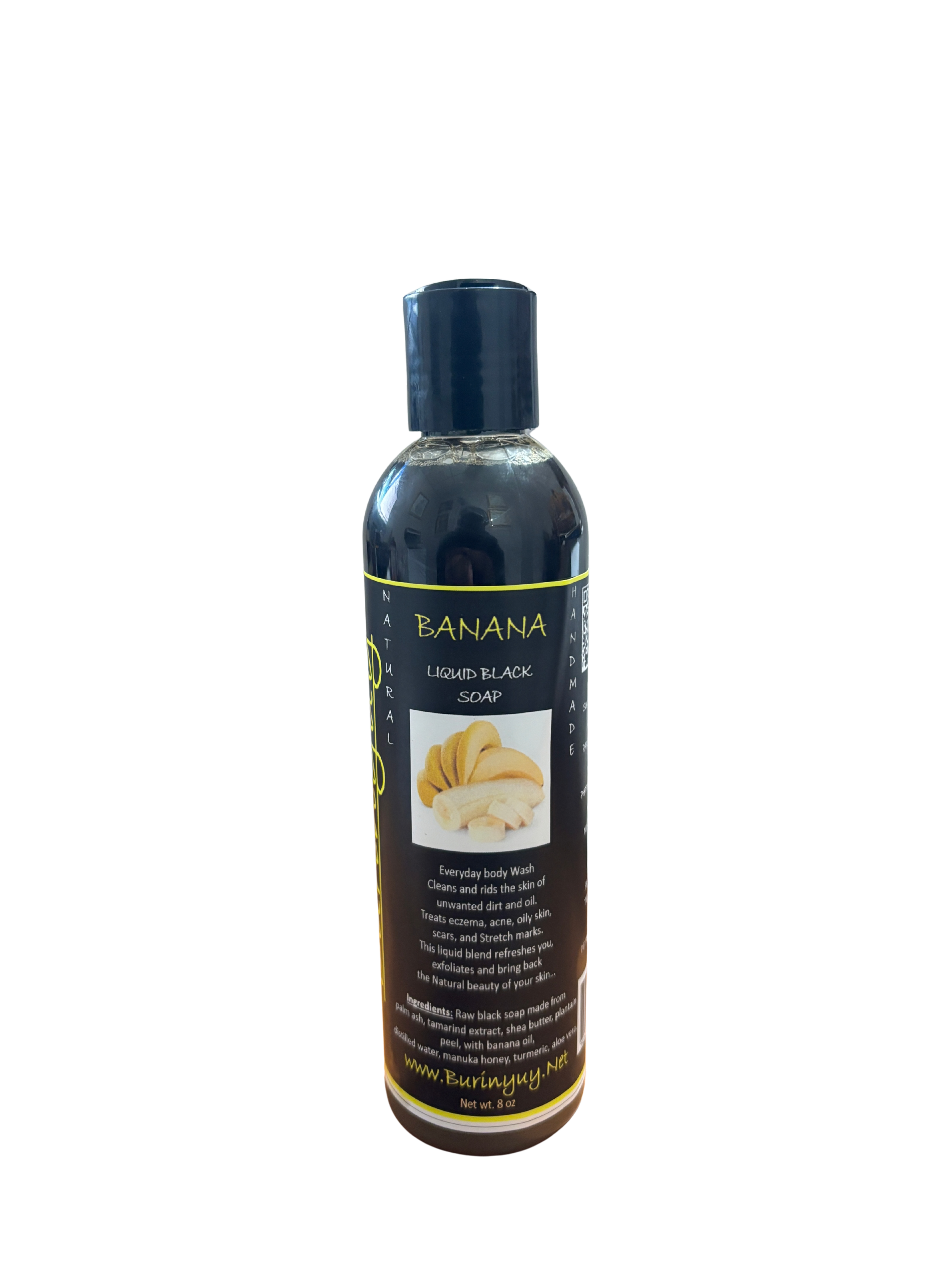 banana liquid black soap