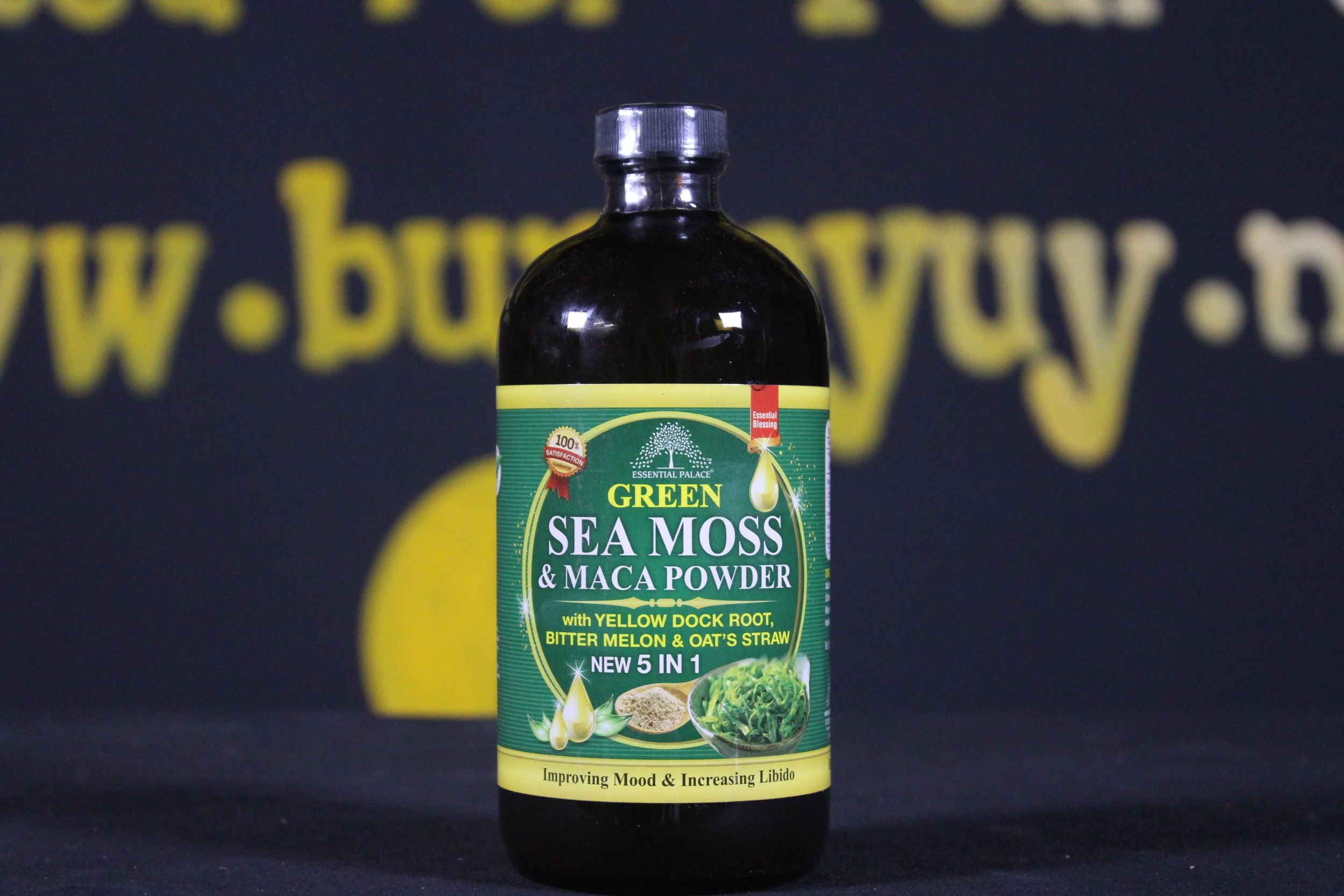 Green Seamoss and Maca Powder Bitters