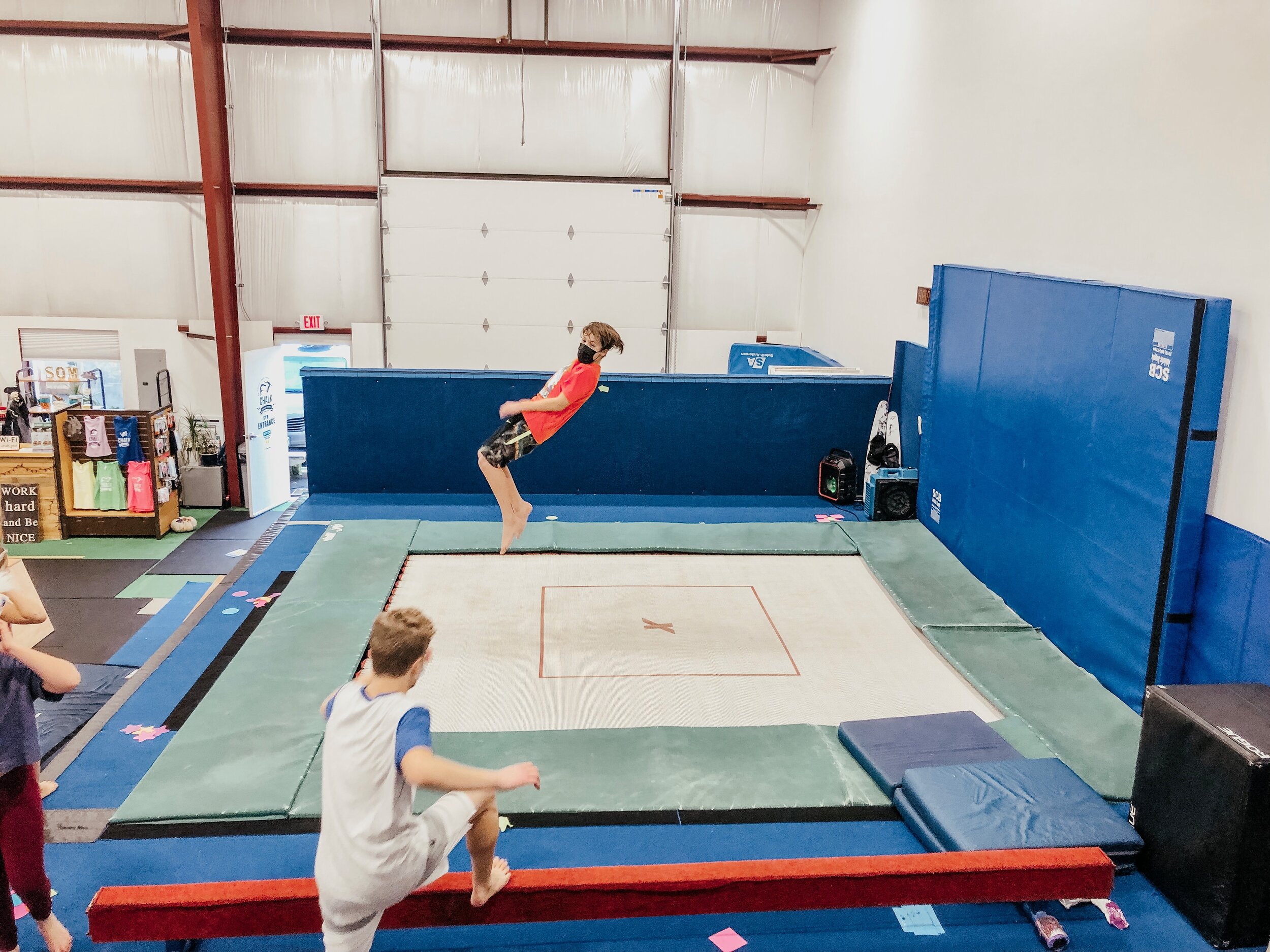 parkour gymnastics near me