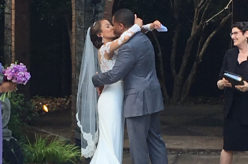 Benita and Rod at Barclay Villa