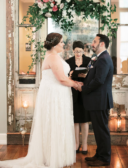 Stunning backdrop for a ceremony. Photo credit: Rebecca Ames Photography.