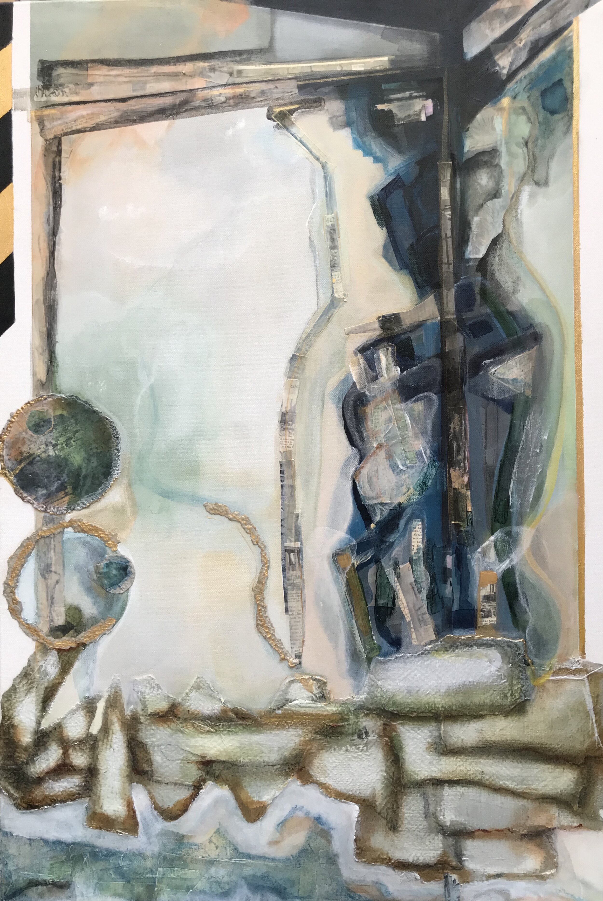 Invisible City Trilogy - Wall on Shadow, 2020