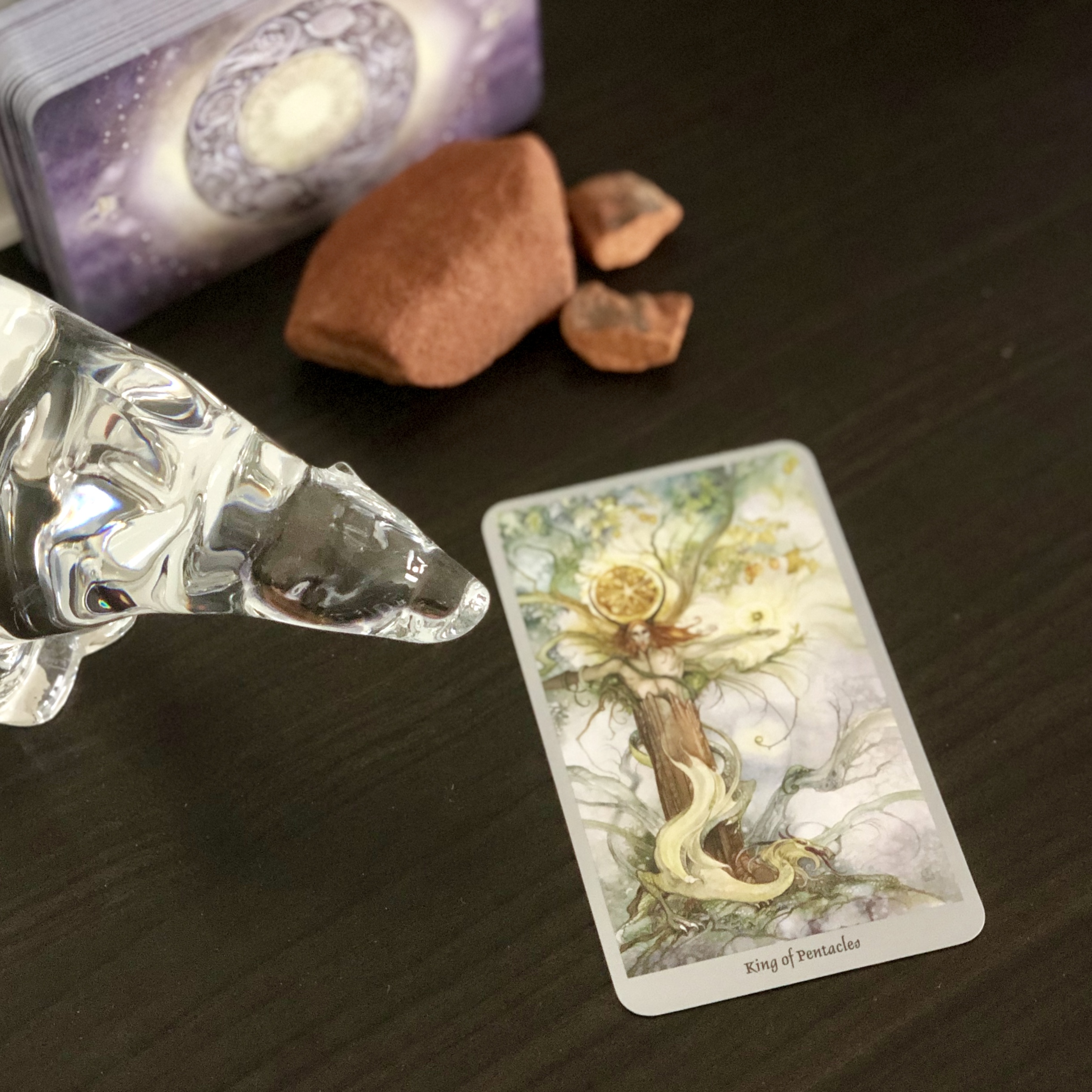 Celtic and Chinese mythology and symbolism blend beautifully in these cards.