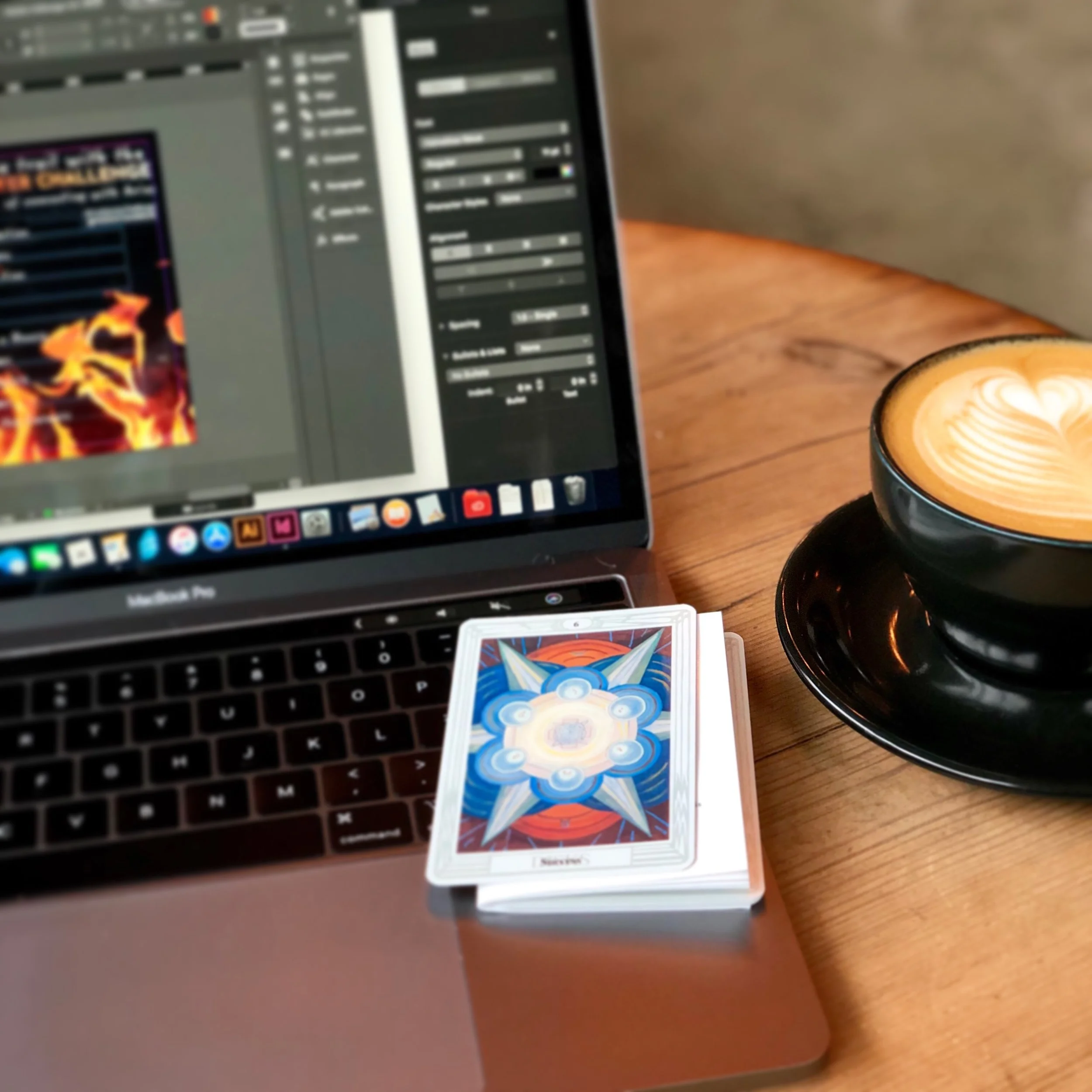 Even with abstract designs, the minor arcana are chock full of esoteric symbolism and meaning that evoke through layers of interpretive guidelines.