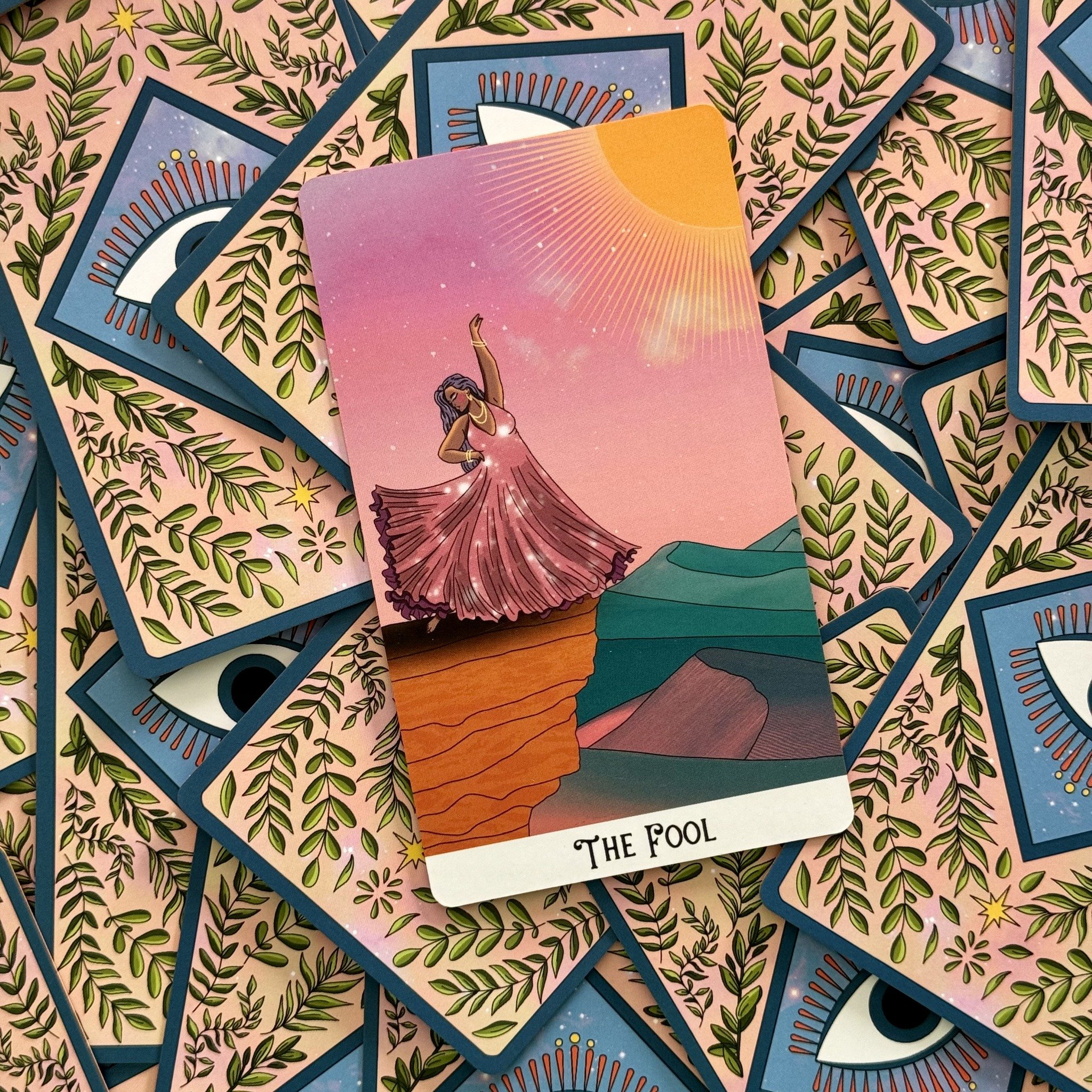 New deck interview: Mystic Soul Tarot
🧿 💖 🧿
The Mystic Soul Tarot by @moonandcactus is a loving deck for positive focus without fluffing you up with false promises or praise. It&rsquo;s honest and earnest and dazzling so that those quiet moments s