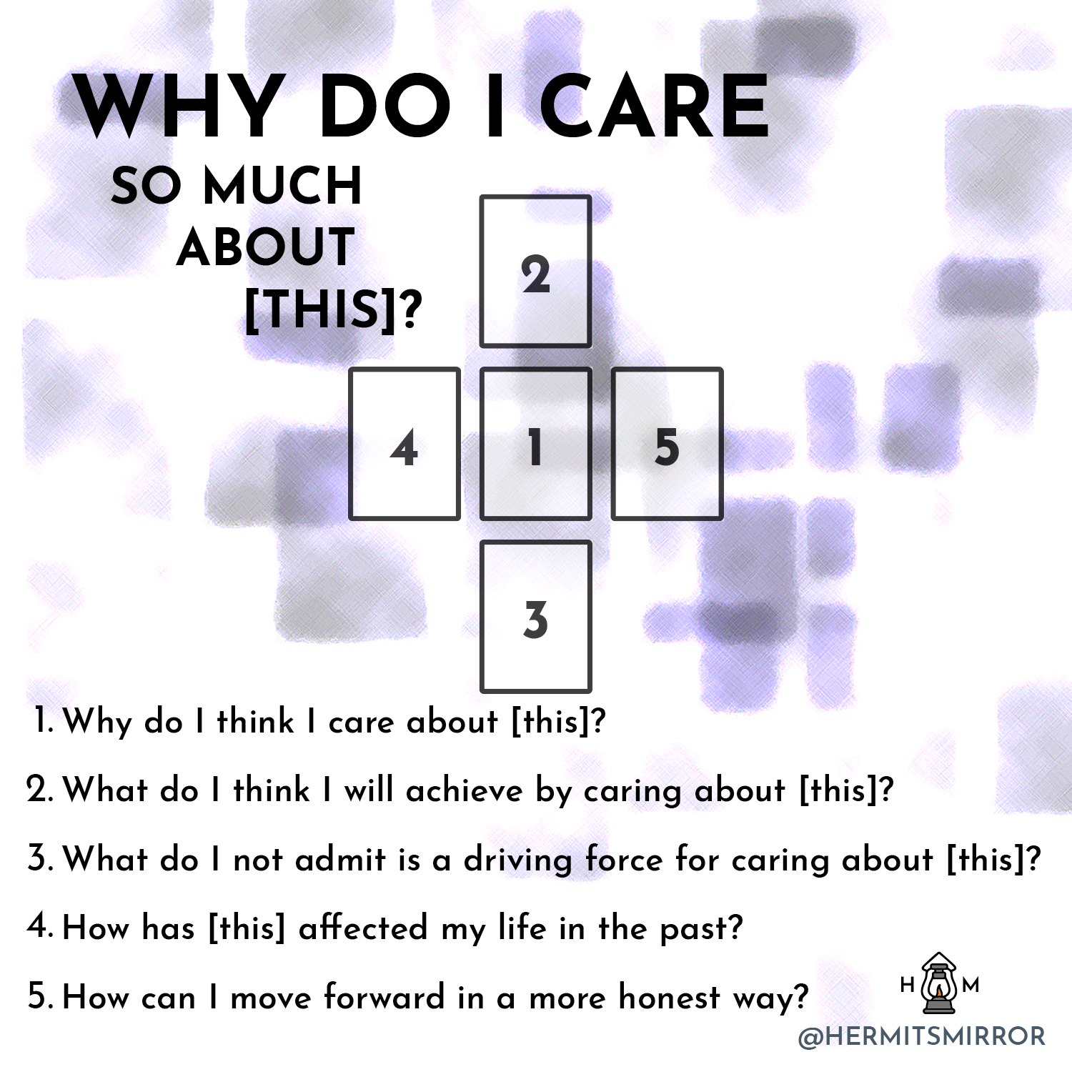Tarot Spread Why Do I Care So Much About this Hermit s Mirror
