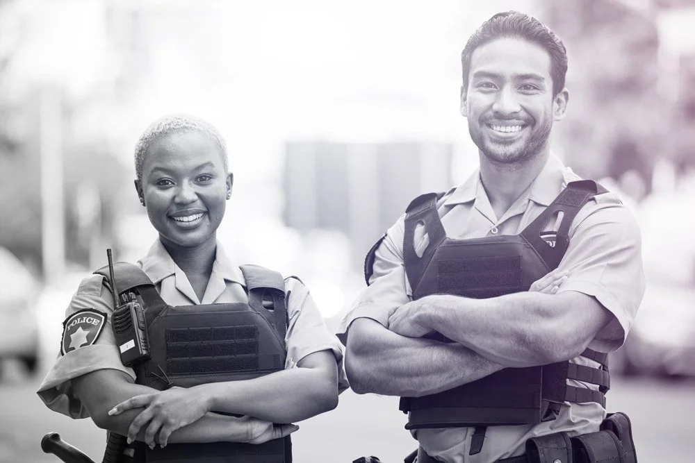 First Responder Clients in Uniform