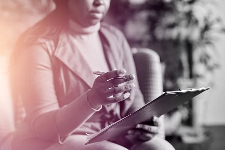 Therapist Conducting an Assessment