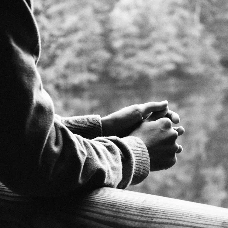 Therapy Client in a Calm Momment