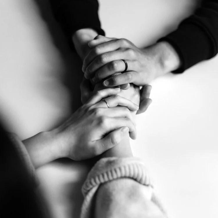 Hands Reaching Out Showing Compassion