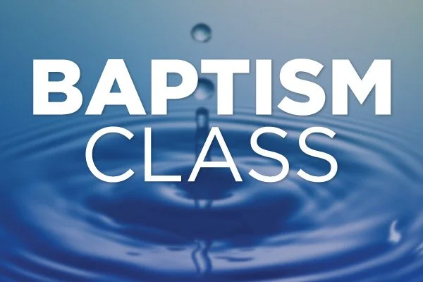 Baptism Class