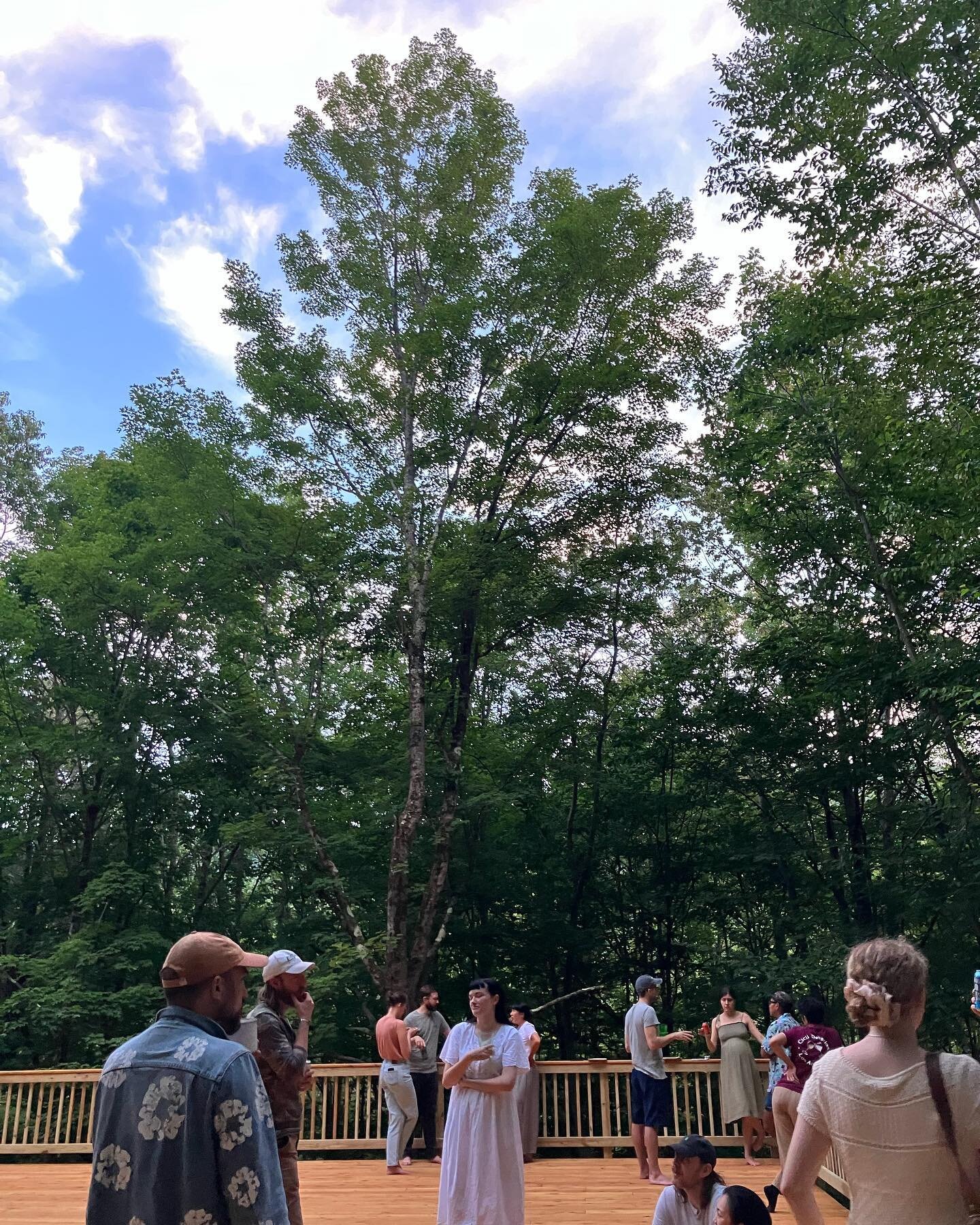 Our 36&rsquo;x40&rsquo; dance platform is practically complete! We started planning in March, laying it out and digging the foundation in April and now we only have to add steps. 

I have so much I want to say about this project but for this post I&r