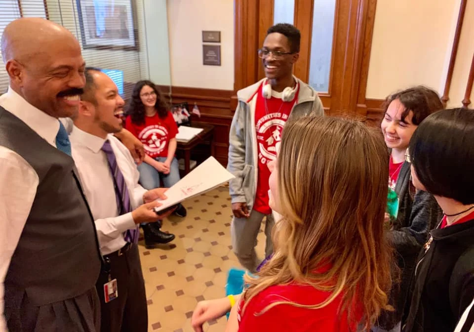 Spring Branch ISD students advocate at Texas Capitol for better mental health services