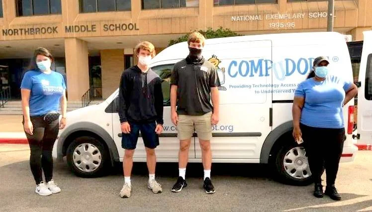 KPRC-TV: Teens partner with CIS, donate computers to Spring Branch ISD students