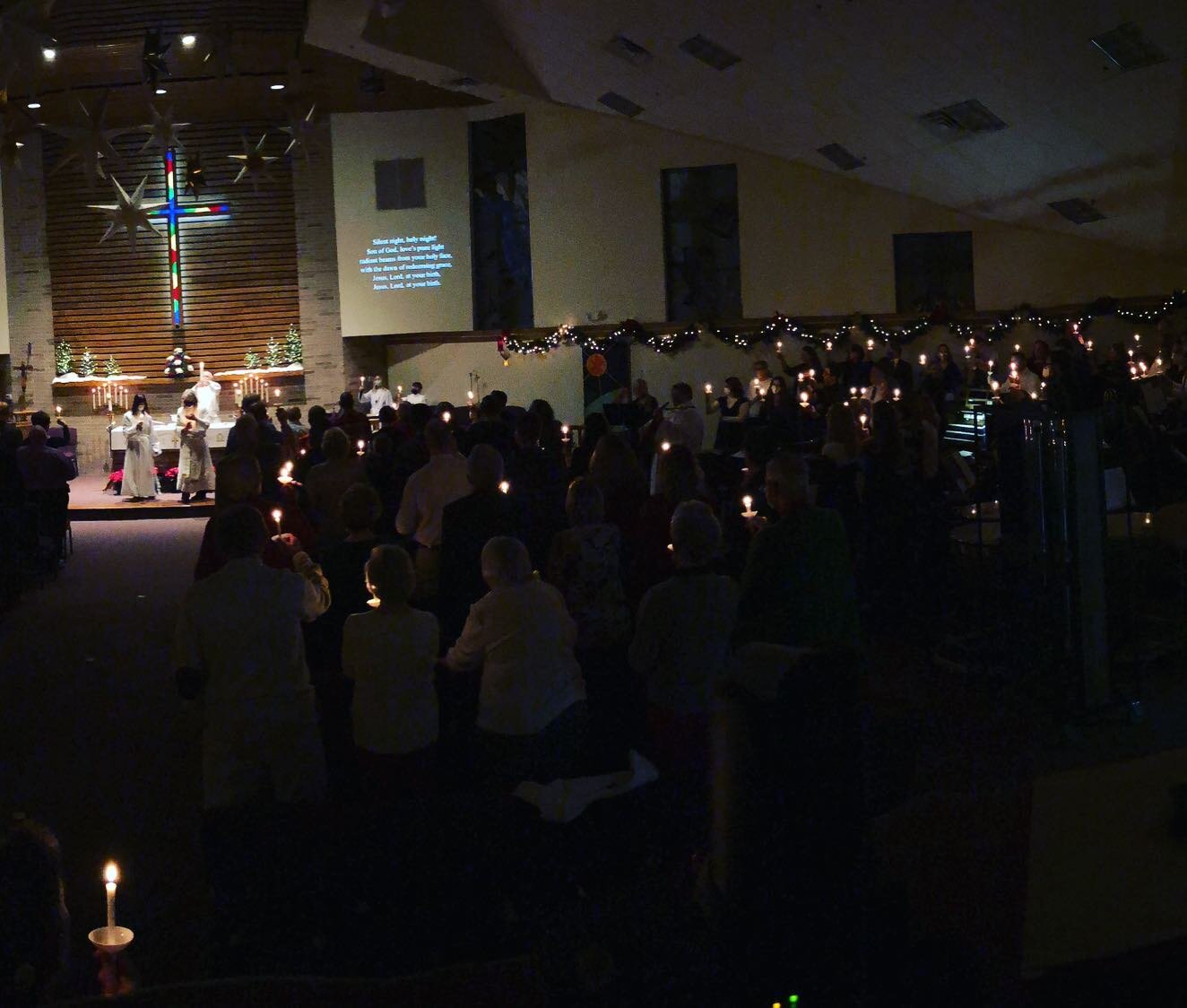 All is calm &amp; all is bright! Have a blessed Christmas from all your friends at Abiding Christ Lutheran Church! #cityoffairborn #fairbornohio