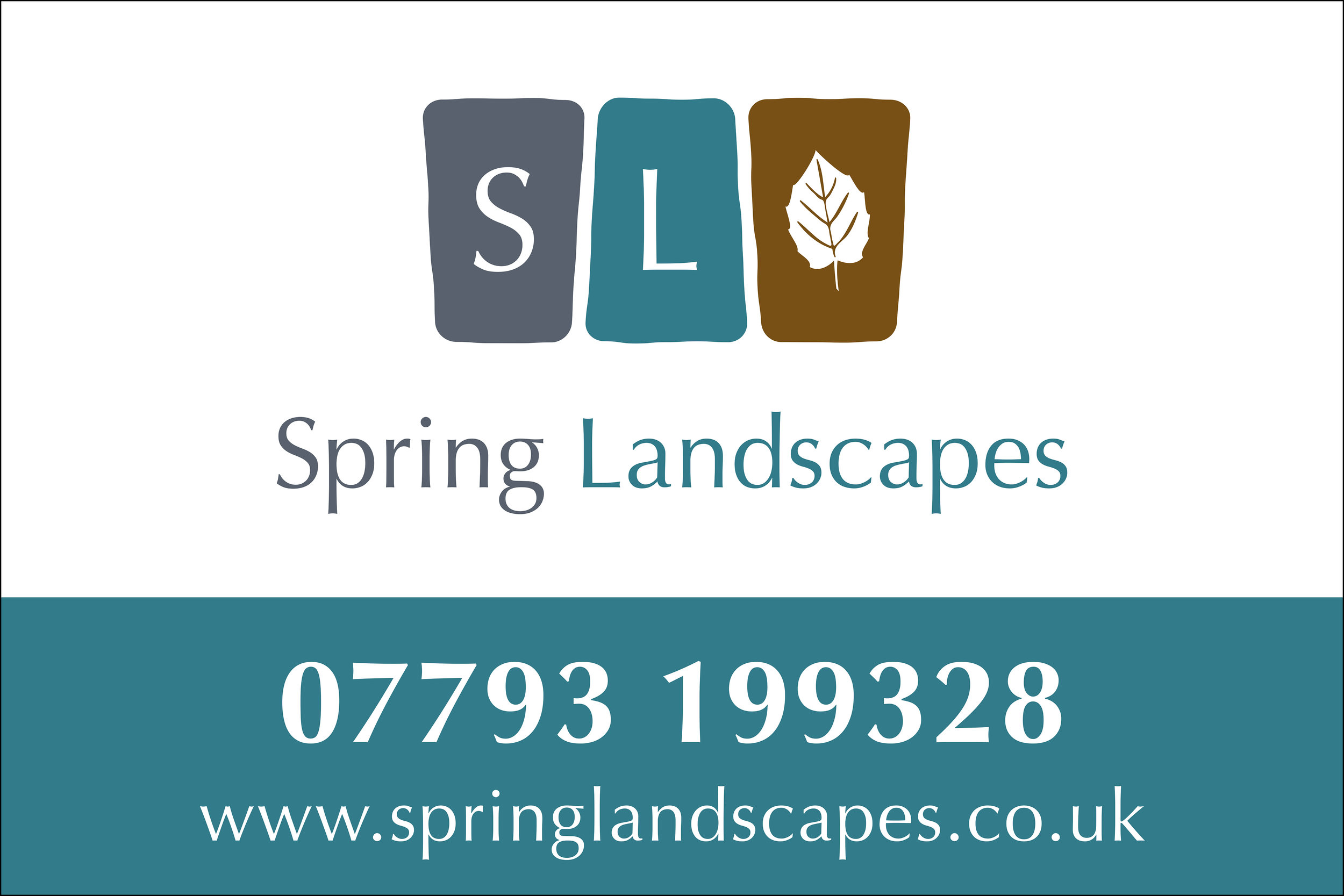 Spring Landscapes Aluminium Signage