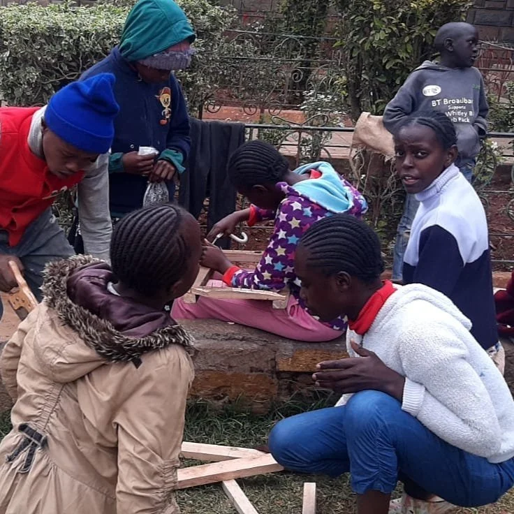 GETTING CREATIVE AT THE JOY VILLAGE
