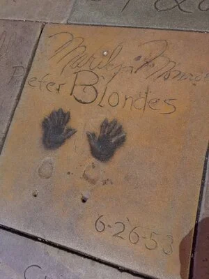 "Selfie with Marilyn Monroe" by Heidi Seaborn