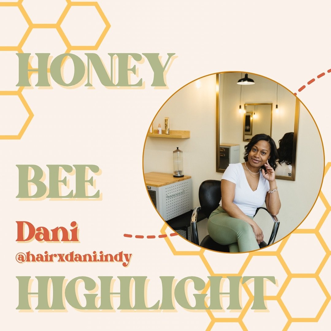 Honey Bee Highlight: ✨ Dani ✨

🐝 I&rsquo;m a Honey Bee and an Associate hairstylist

🐝 I am experienced working with all types of curly hair, from looser curls to tight coils. My background is in blowouts but I also love curly styling!

🐝 I enjoy 