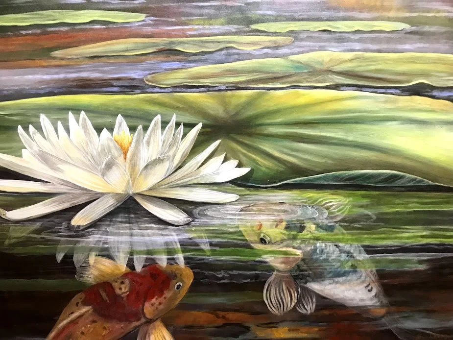 The Lily Garden 48x36-min.jpg
