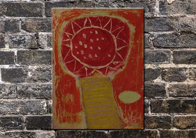 Red Sunflower brick.jpg