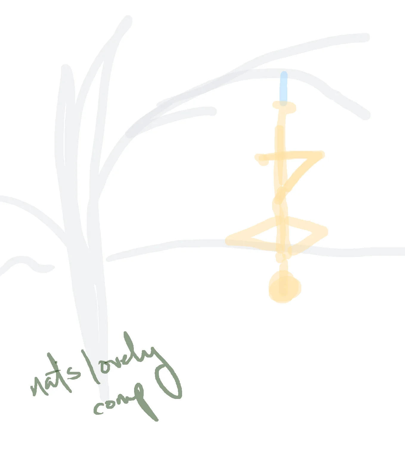 A simple sketch for Hanged Man