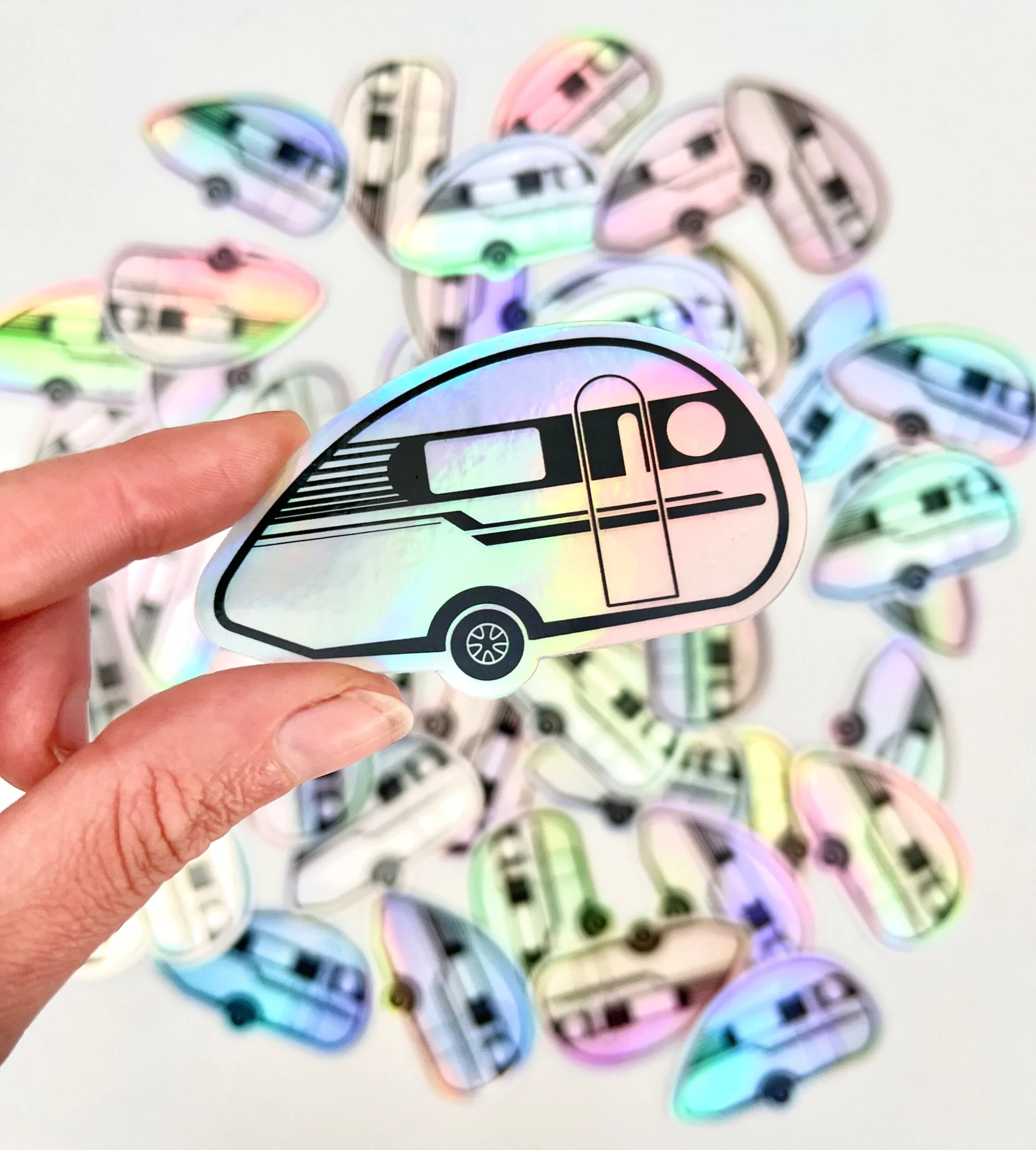 Teardrop Trailer Sticker