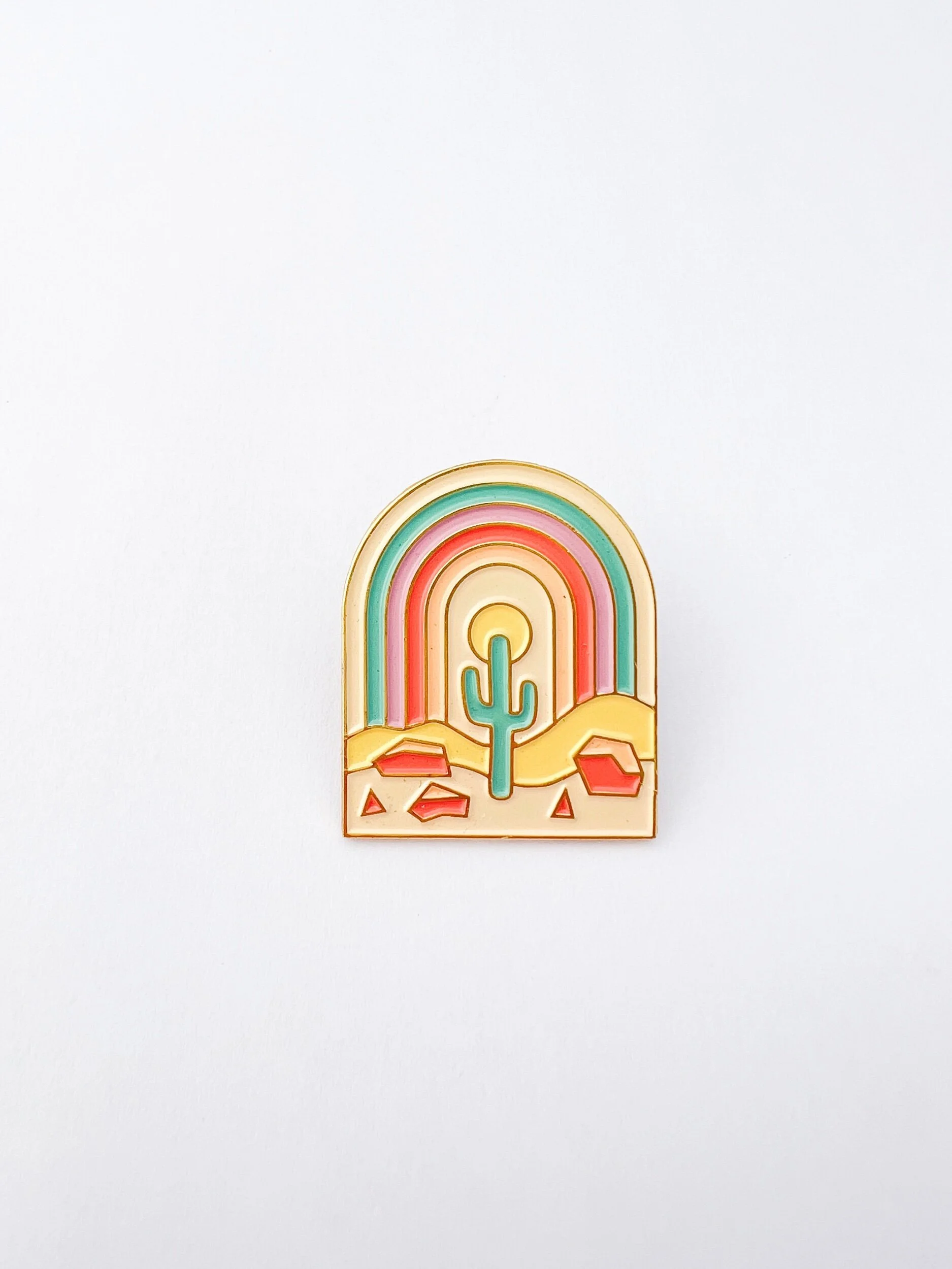 Desert Colors Pin